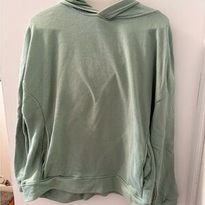 Women’s Green Sweatshirt + Pants Set